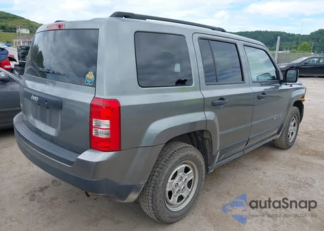 2012 Jeep Patriot Sport from USA, damaged, VIN 1C4NJRBB1CD613005